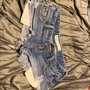 Hollister cut off shorts